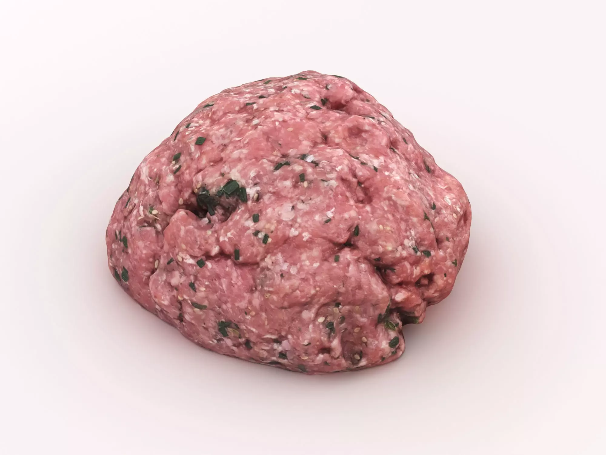 Ground Meat 3D model_0