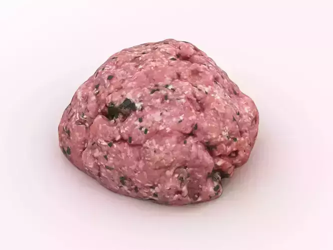 Ground Meat 3D model