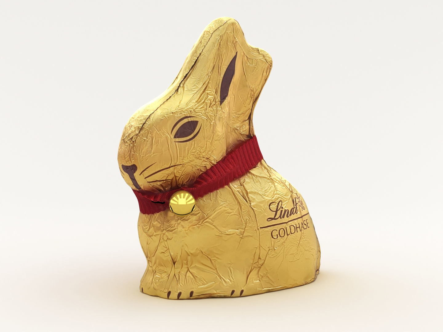 Lindt Chocolate Bunny 002 3D model_6