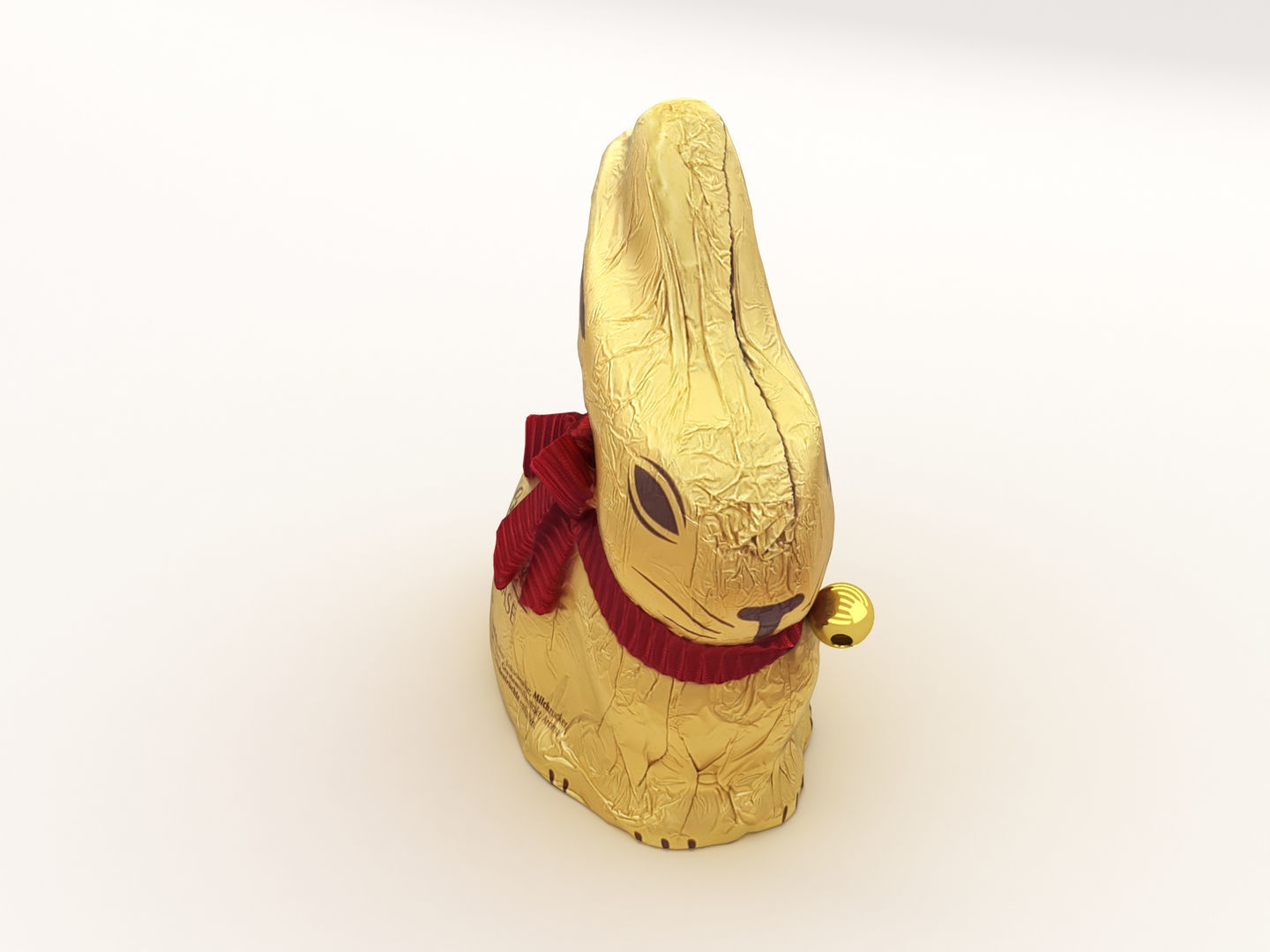 Lindt Chocolate Bunny 002 3D model_2
