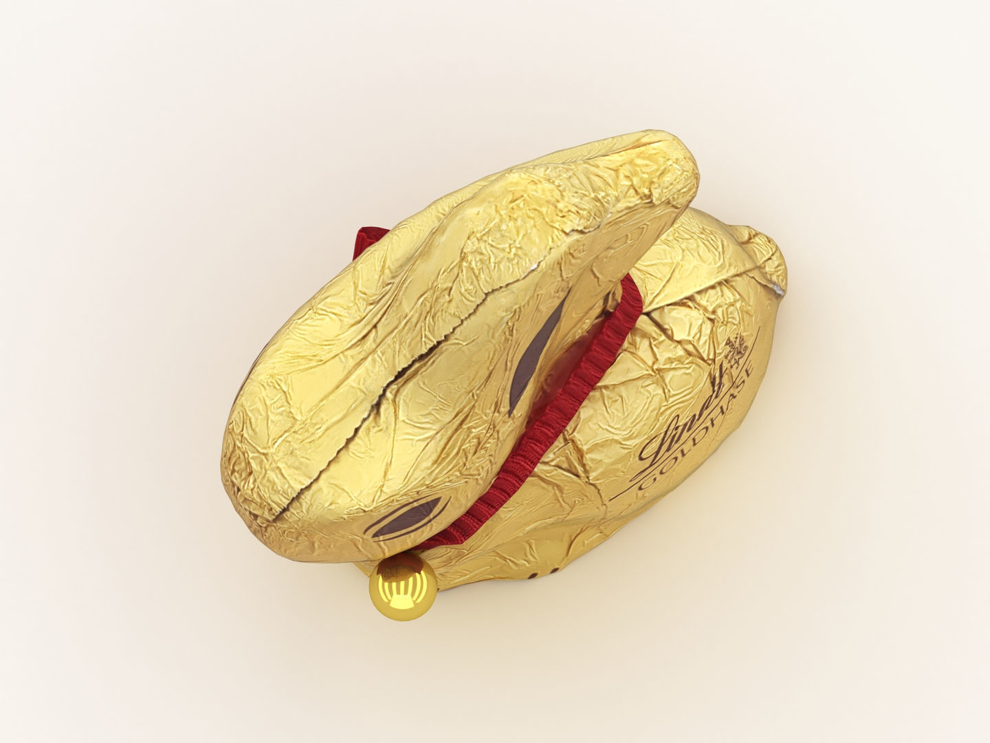 Lindt Chocolate Bunny 002 3D model_8