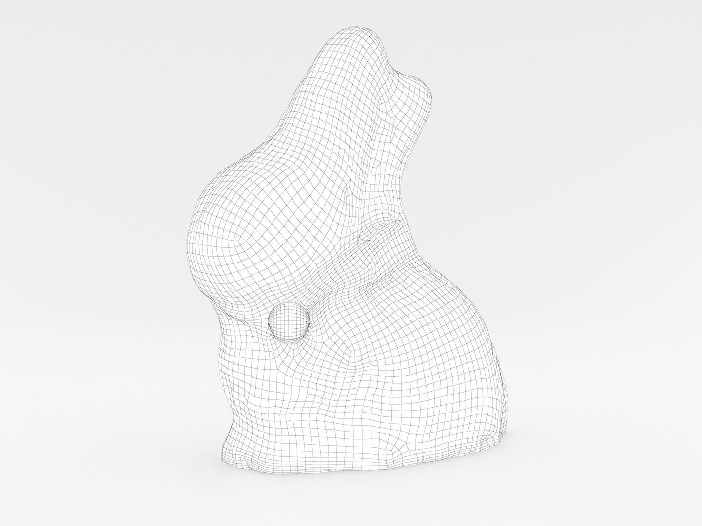 Lindt Chocolate Bunny 002 3D model_15