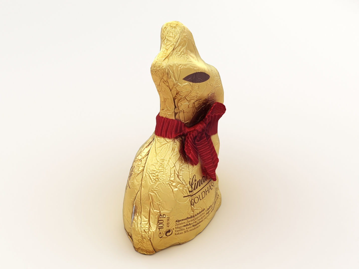 Lindt Chocolate Bunny 002 3D model_4