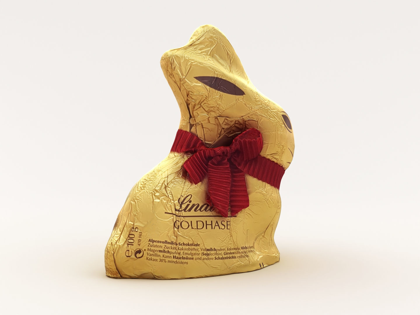 Lindt Chocolate Bunny 002 3D model_7
