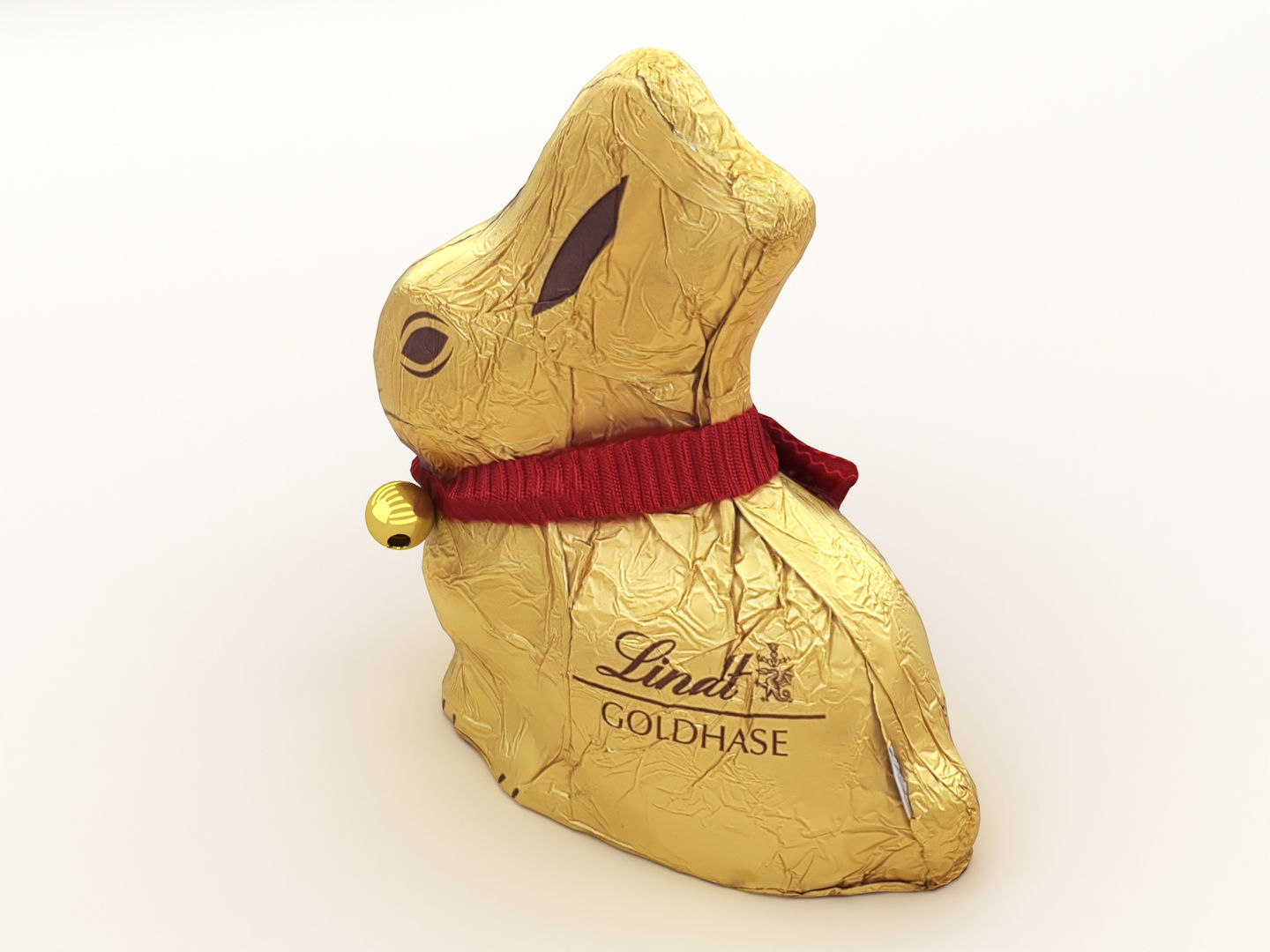 Lindt Chocolate Bunny 002 3D model_5