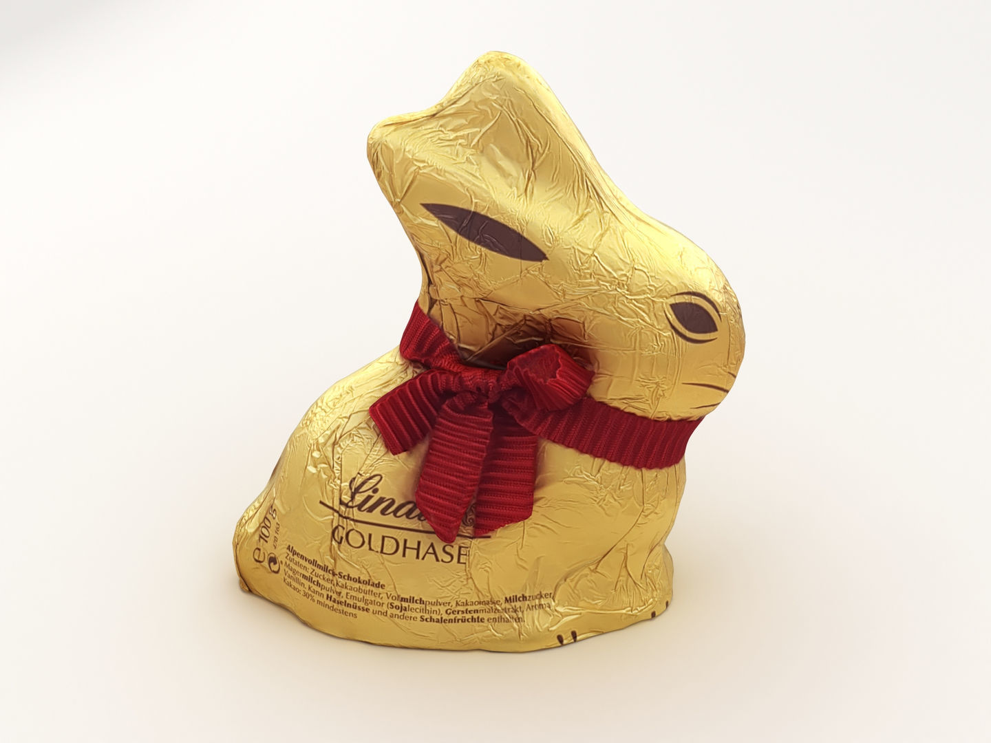 Lindt Chocolate Bunny 002 3D model_3