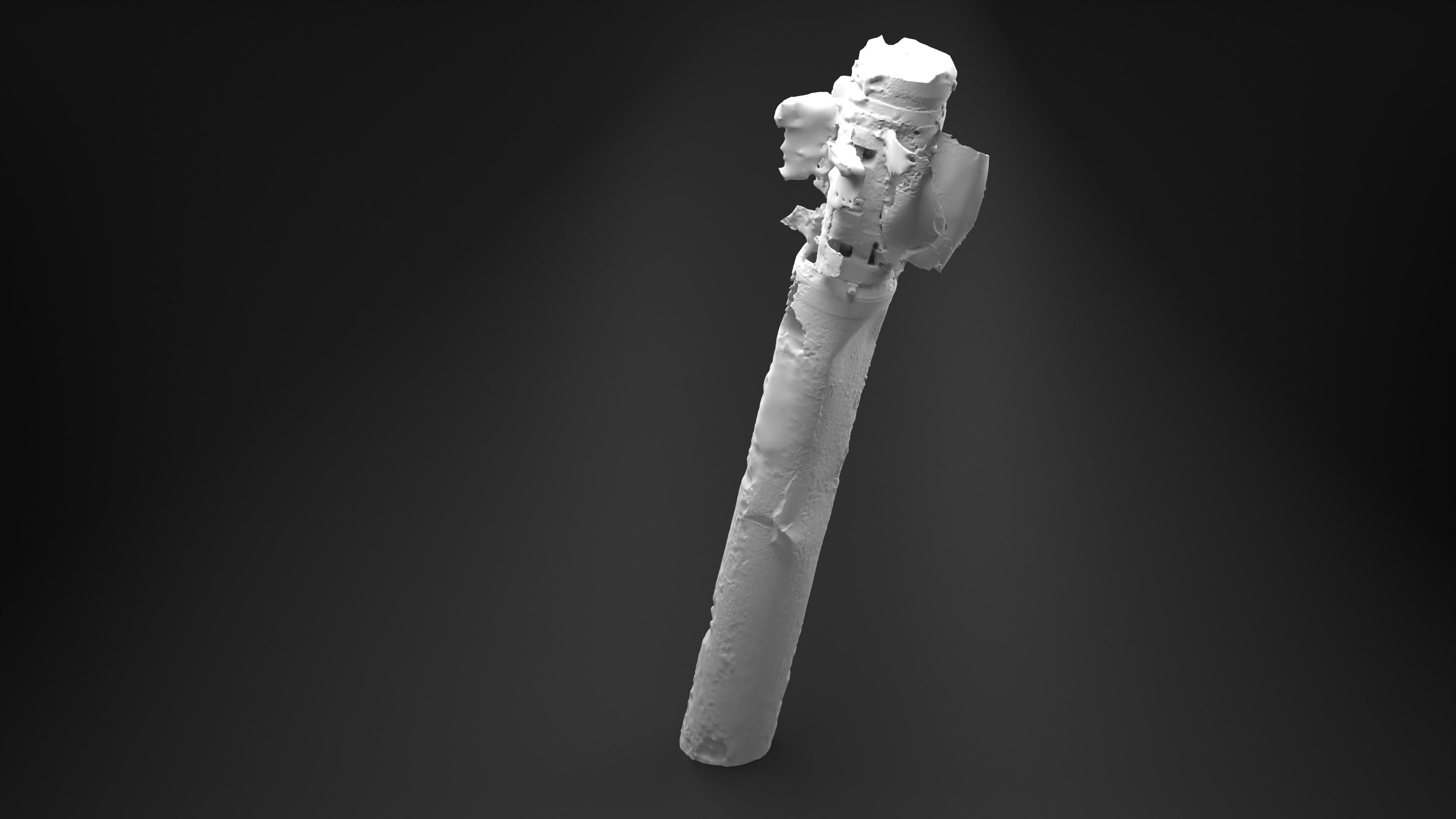 BM-30 Smerch Rocket Missile Photoscan 3D model_24