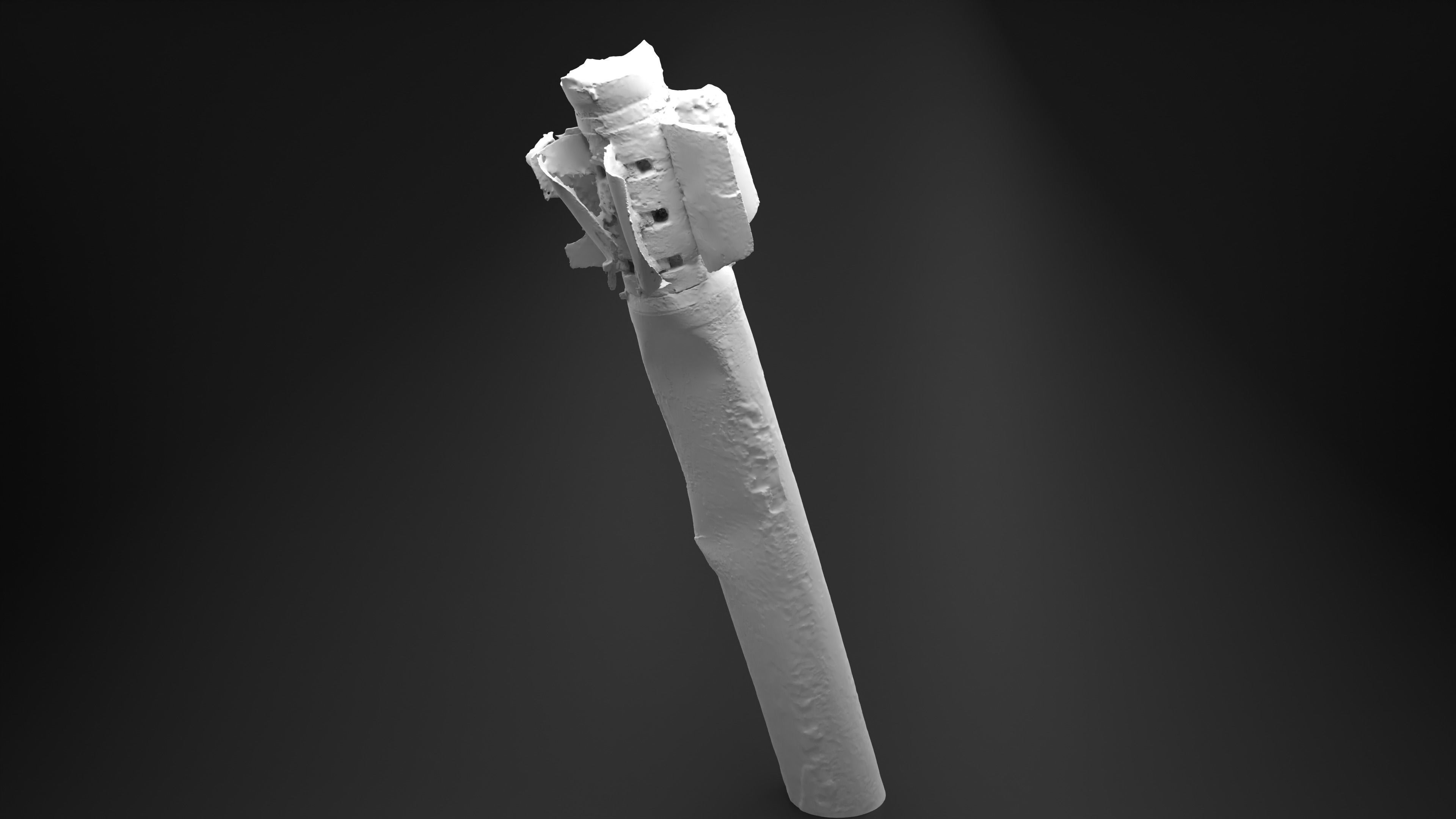 BM-30 Smerch Rocket Missile Photoscan 3D model_21