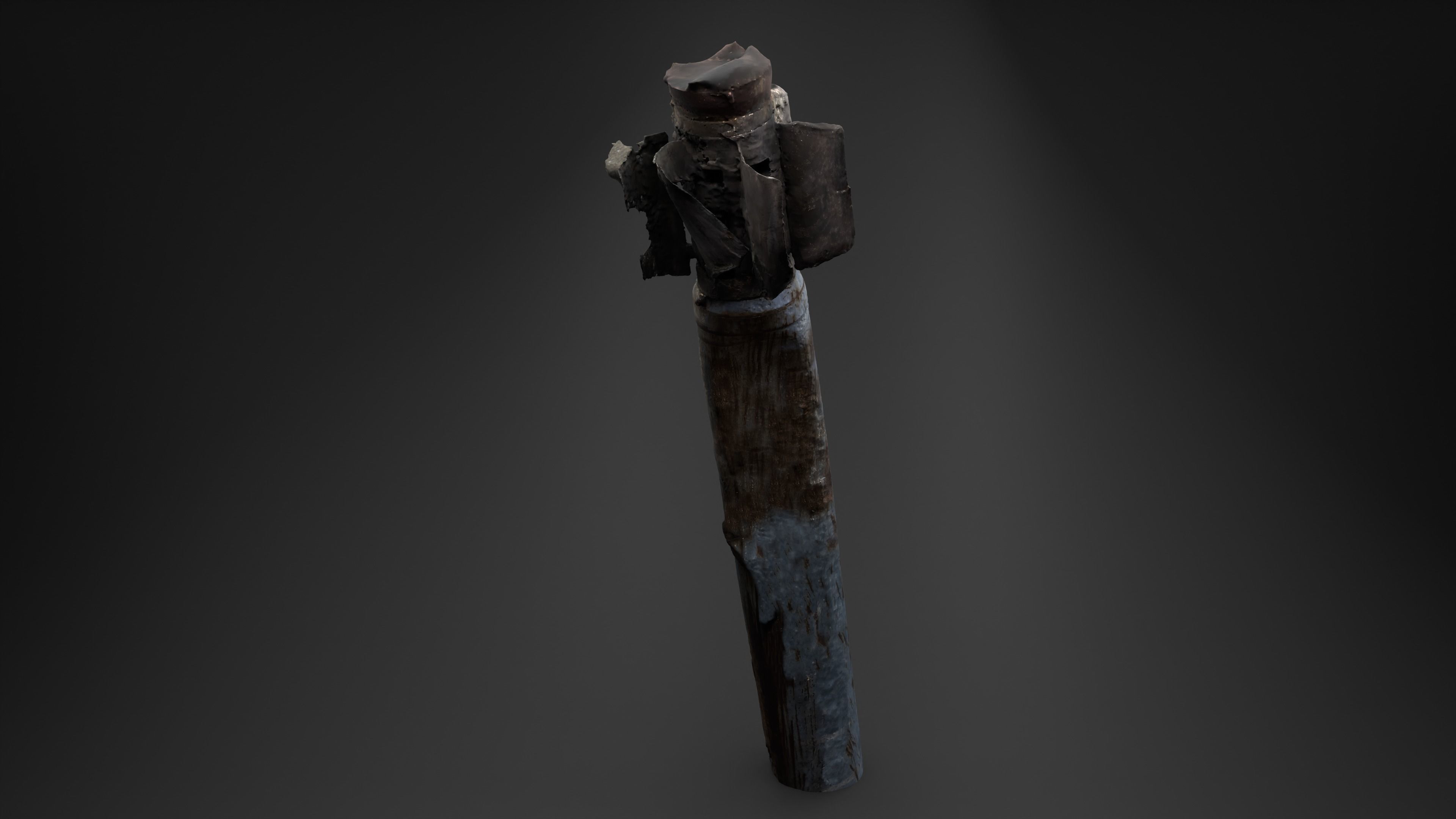 BM-30 Smerch Rocket Missile Photoscan 3D model_10