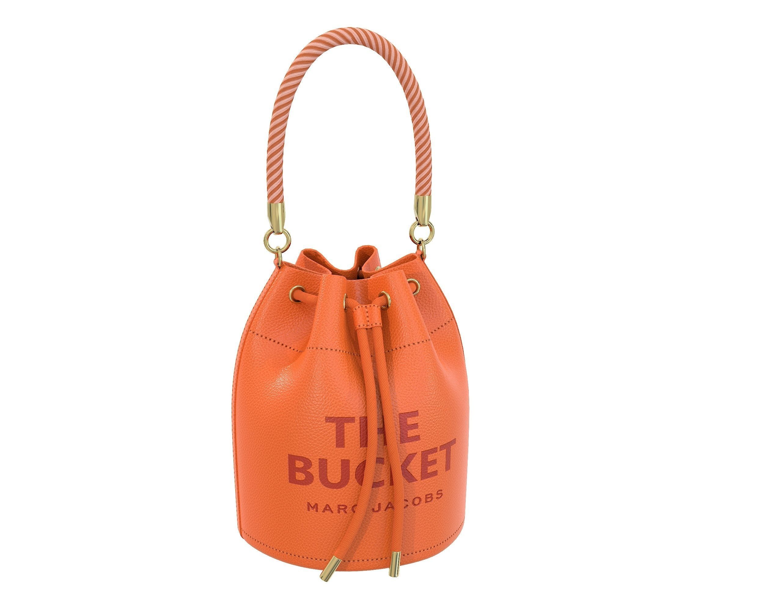 Marc Jacobs Bucket Bag Low-poly 3D model_11