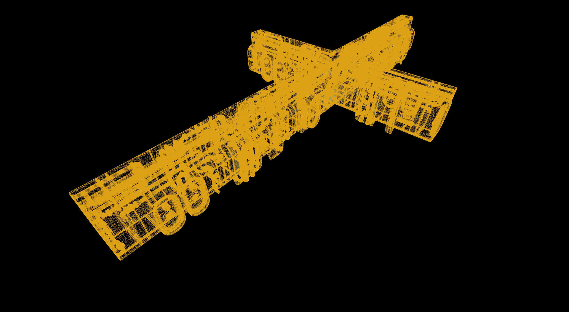 Submarine Industrial Corridor 002 UE4 3D model_19