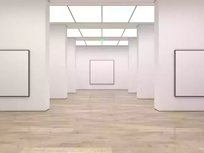 Art Gallery 009 3D model