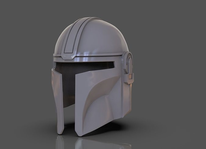The Mandalorian Helmet 3D print model