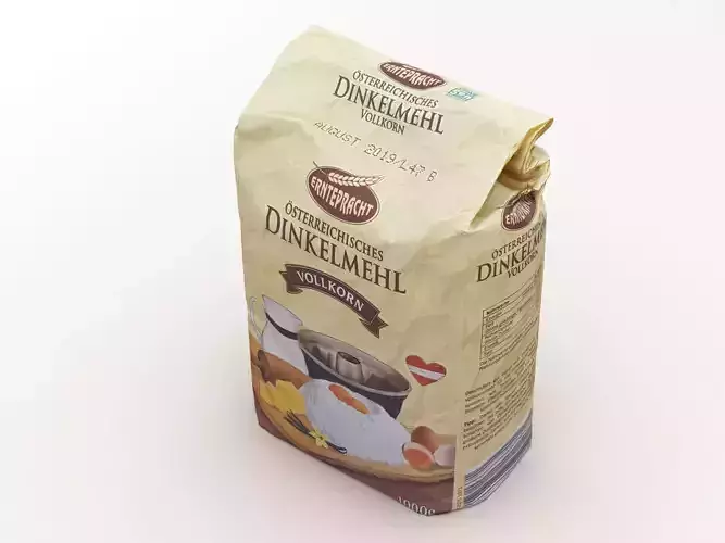 Bag of Flour 3D model