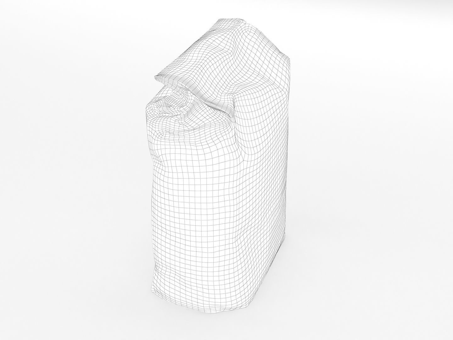 Bag of Flour 3D model CGTrader