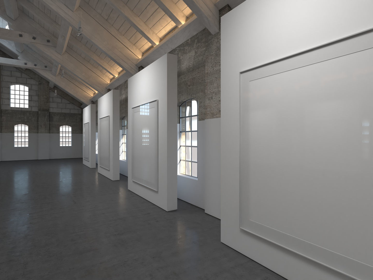 Art Gallery 007 3D model_7