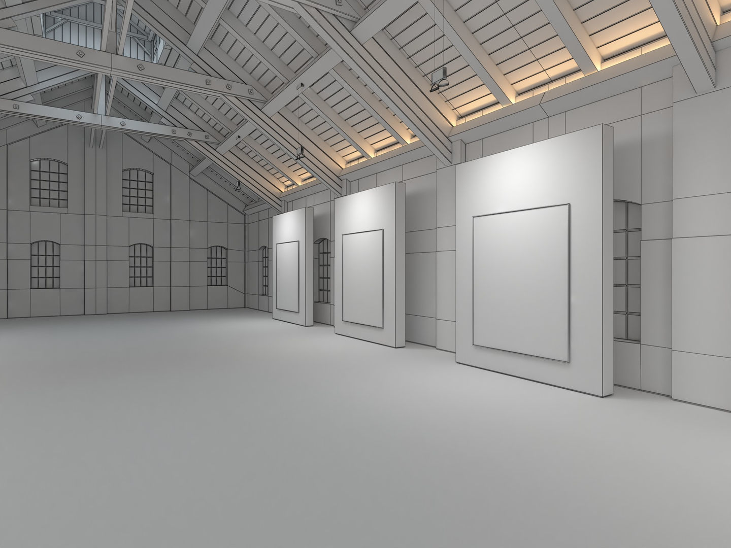 Art Gallery 007 3D model_25