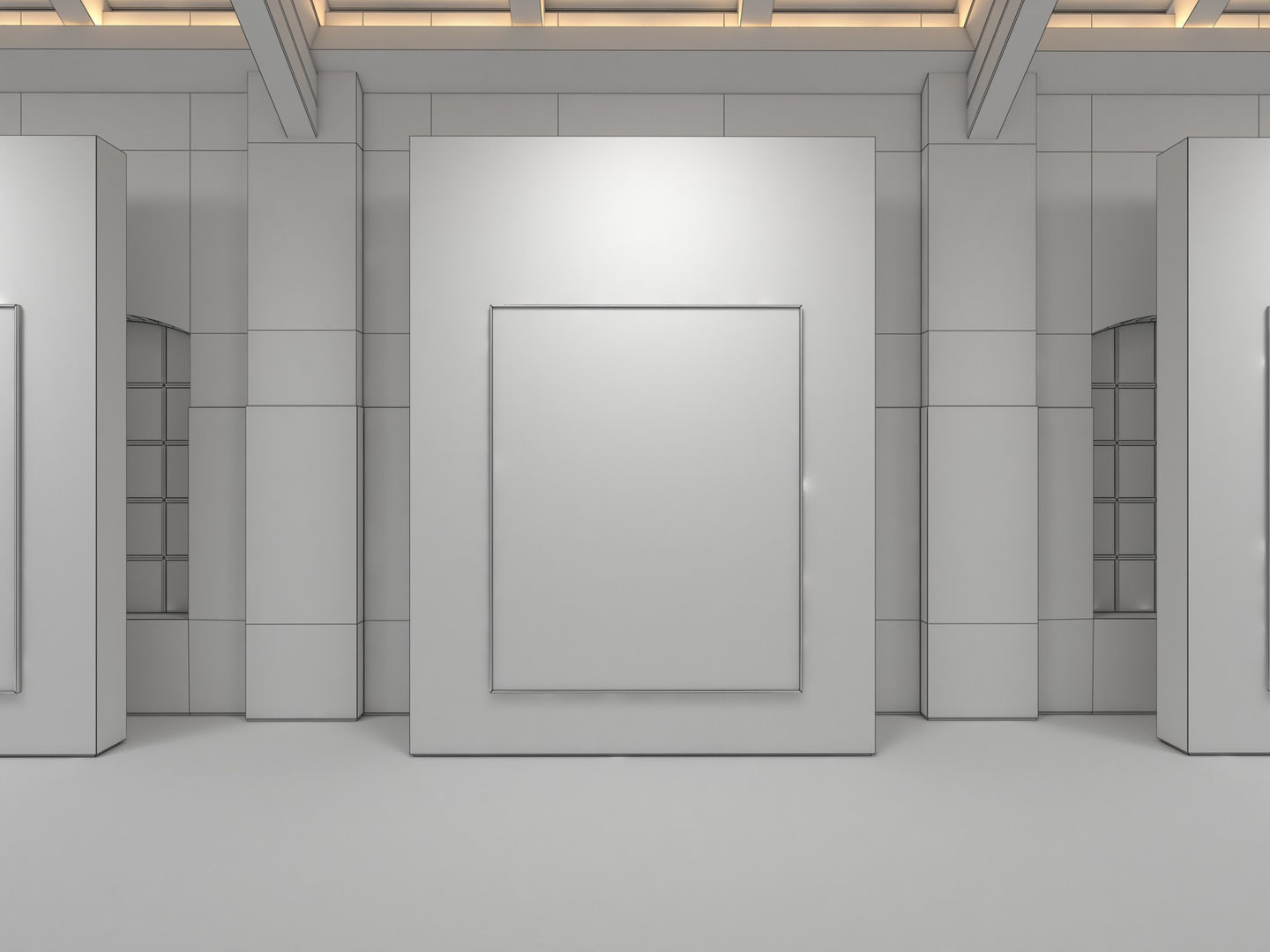 Art Gallery 007 3D model_24