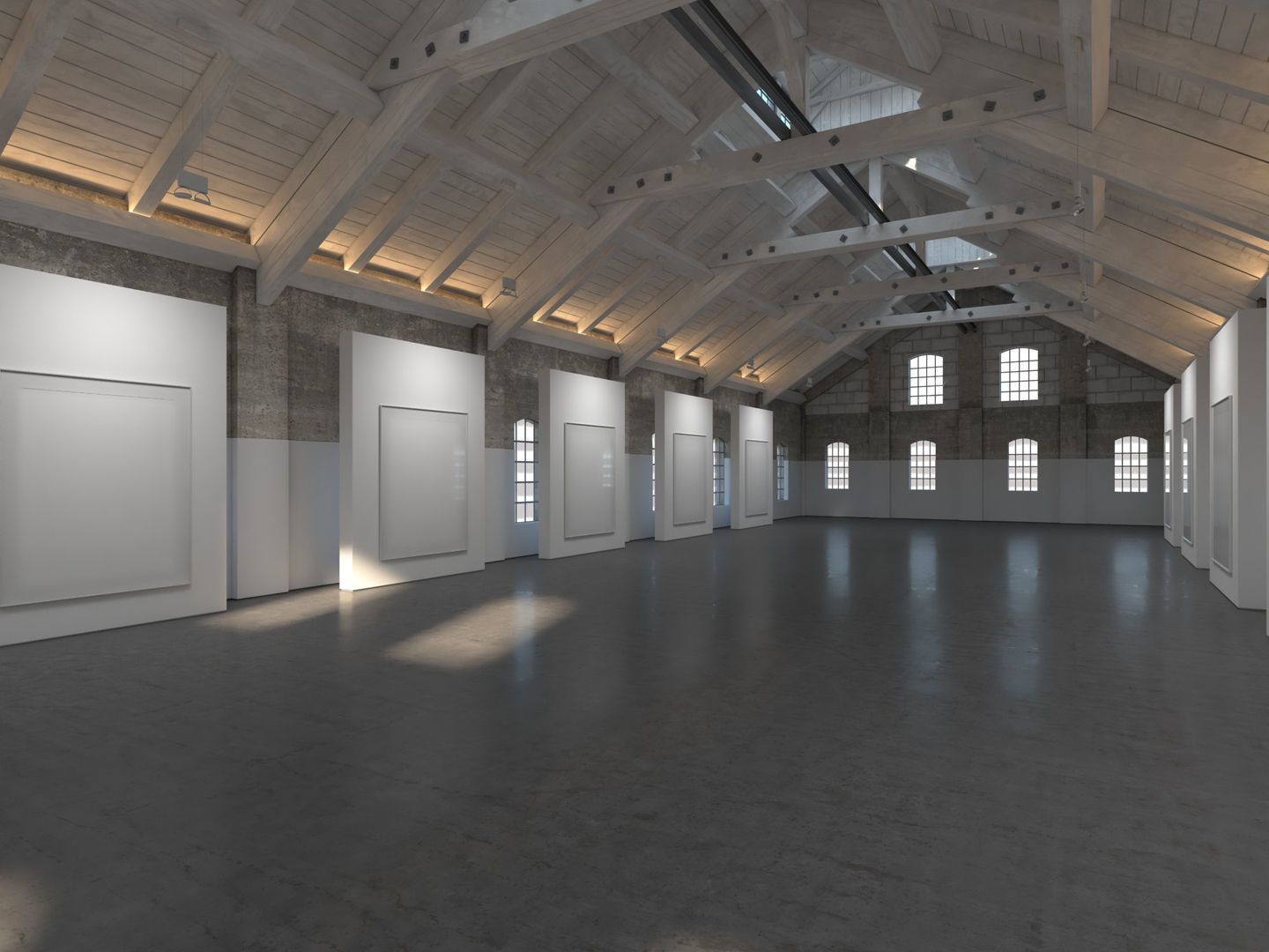 Art Gallery 007 3D model_3