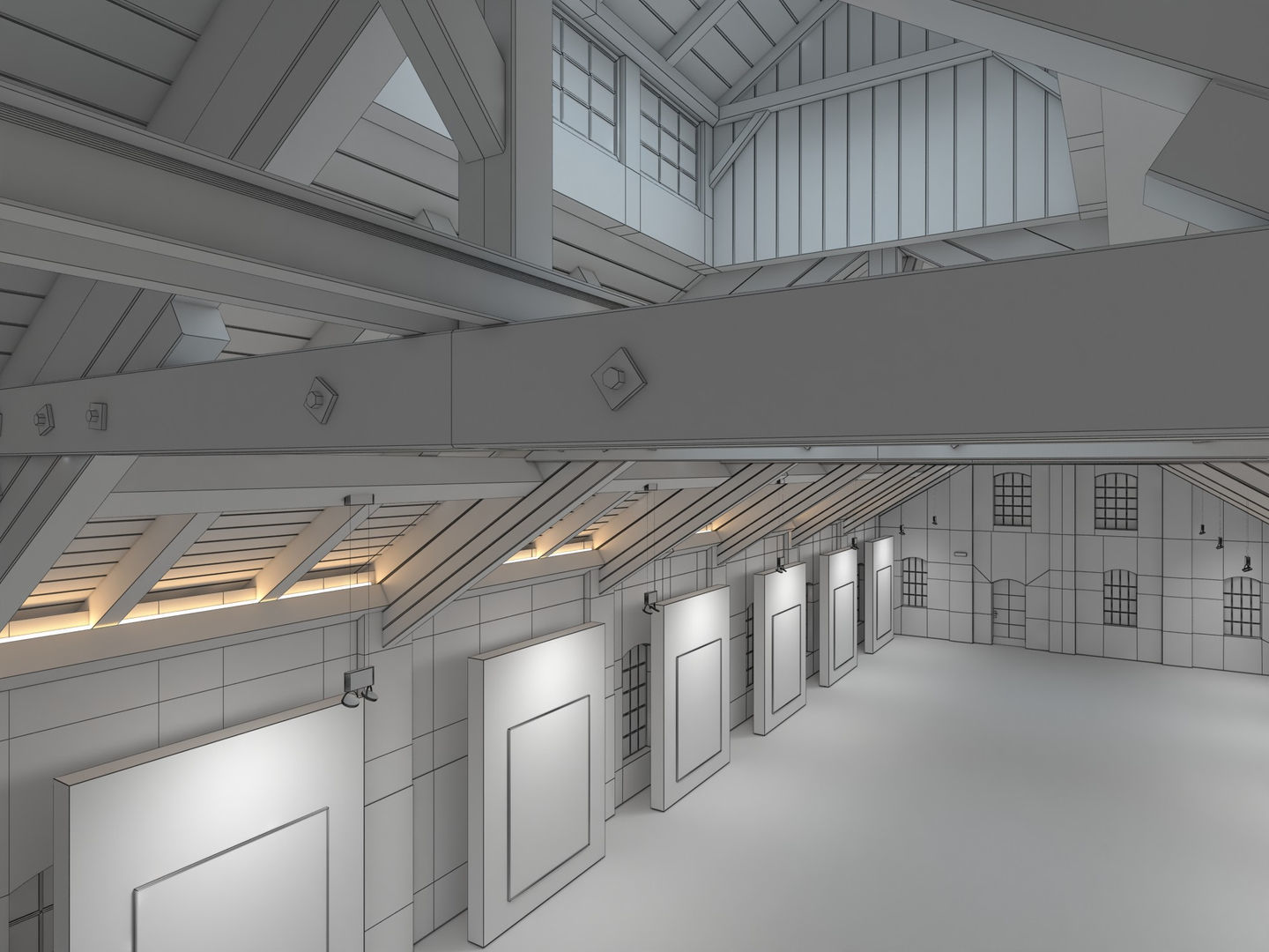 Art Gallery 007 3D model_28