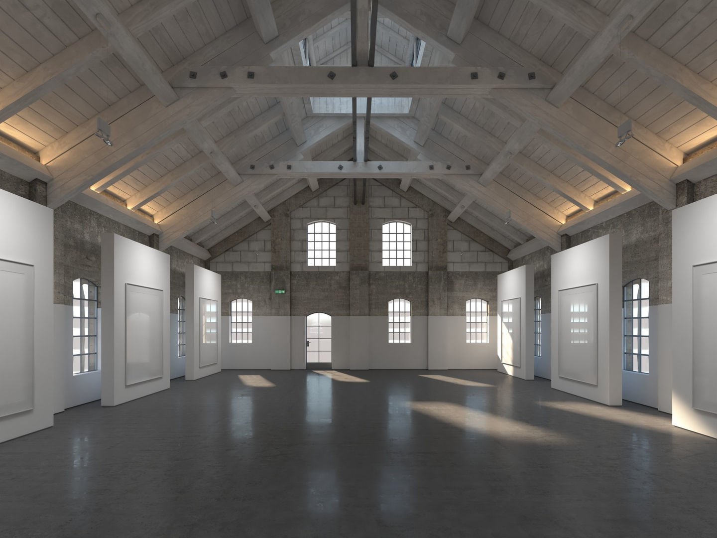 Art Gallery 007 3D model_1