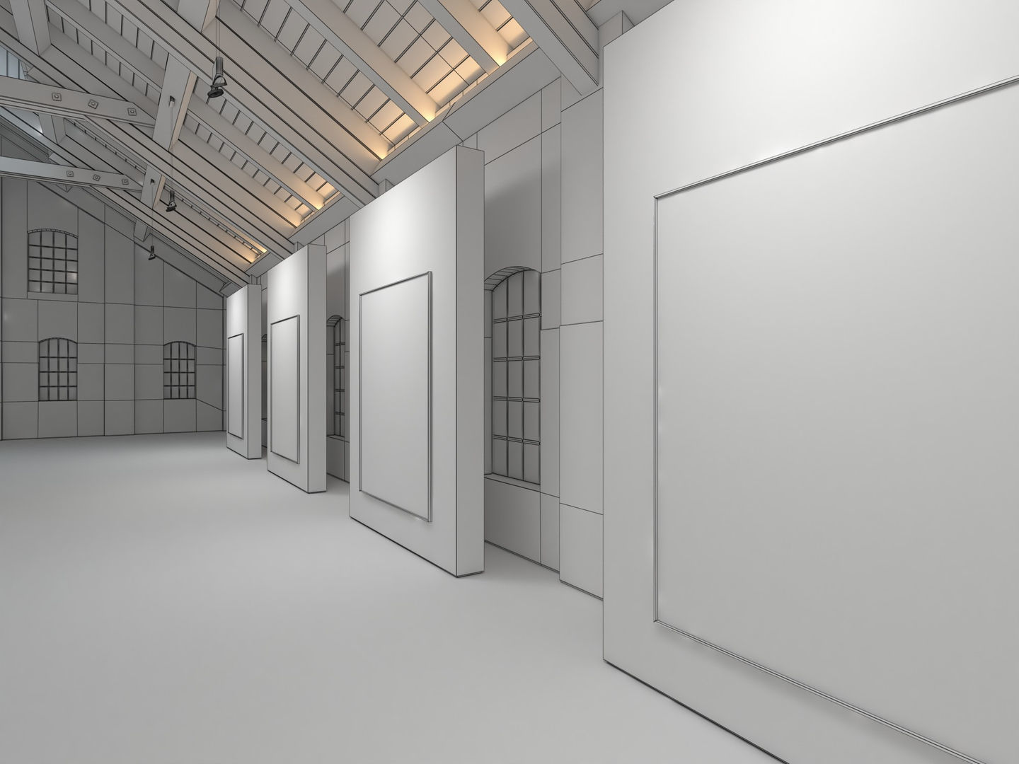 Art Gallery 007 3D model_26