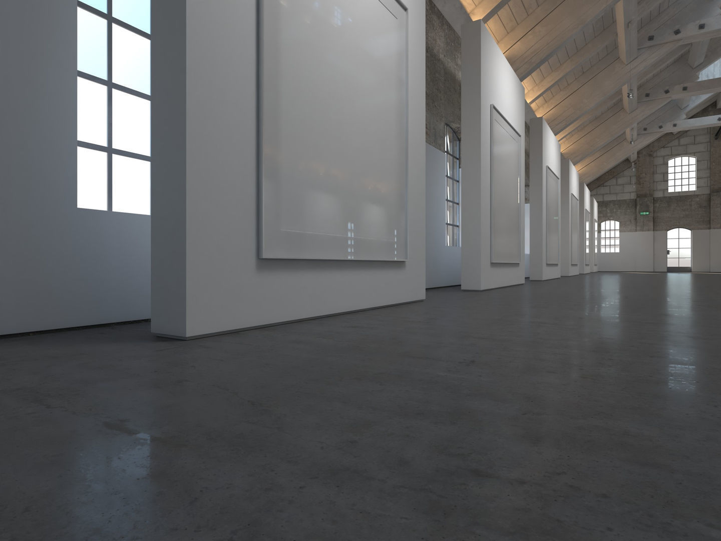 Art Gallery 007 3D model_10