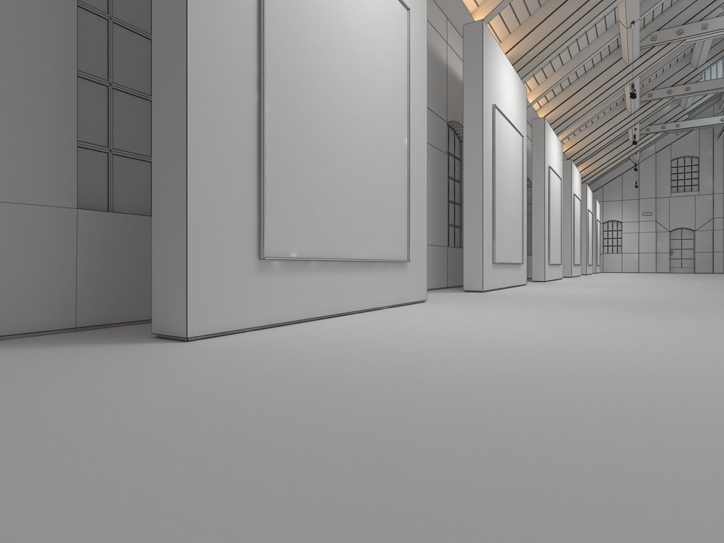 Art Gallery 007 3D model_29