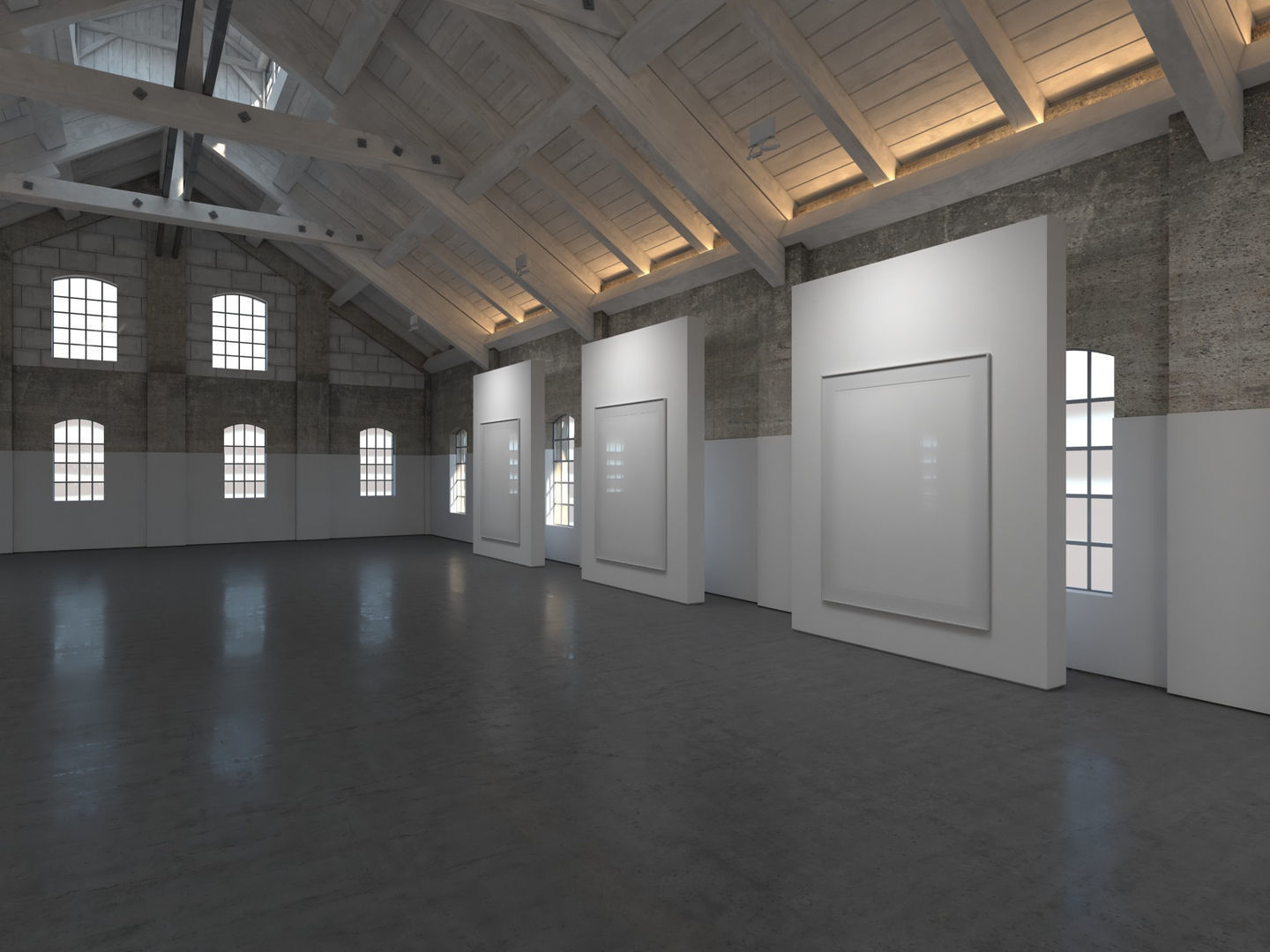 Art Gallery 007 3D model_6