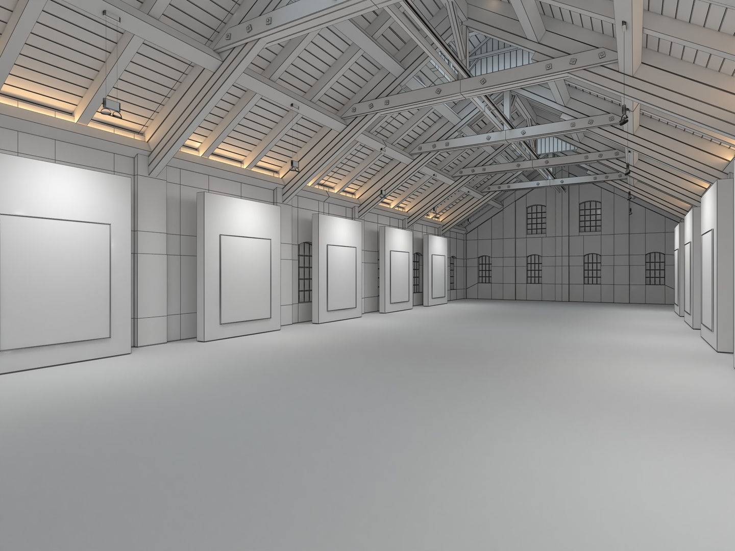 Art Gallery 007 3D model_22