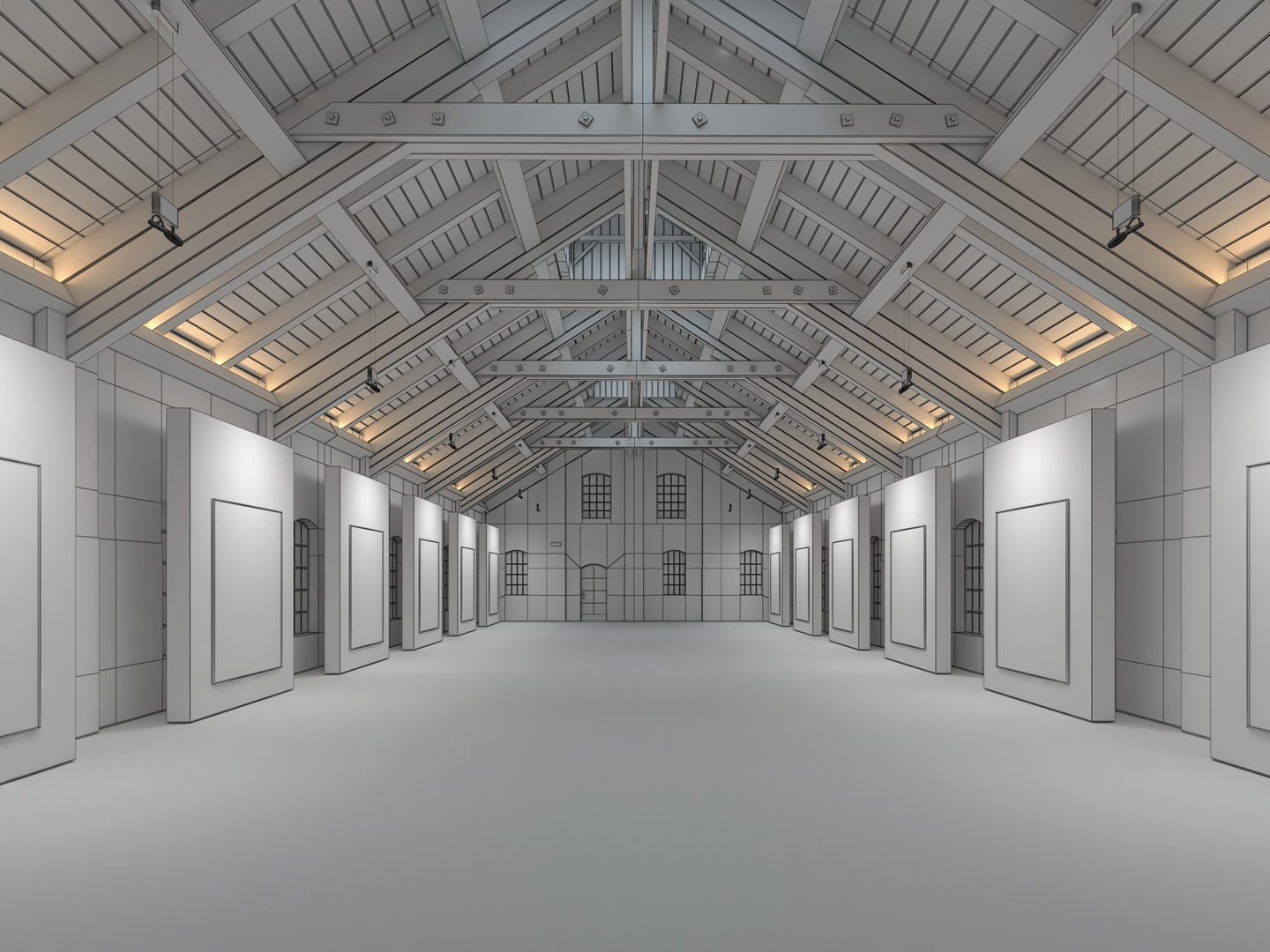 Art Gallery 007 3D model_19