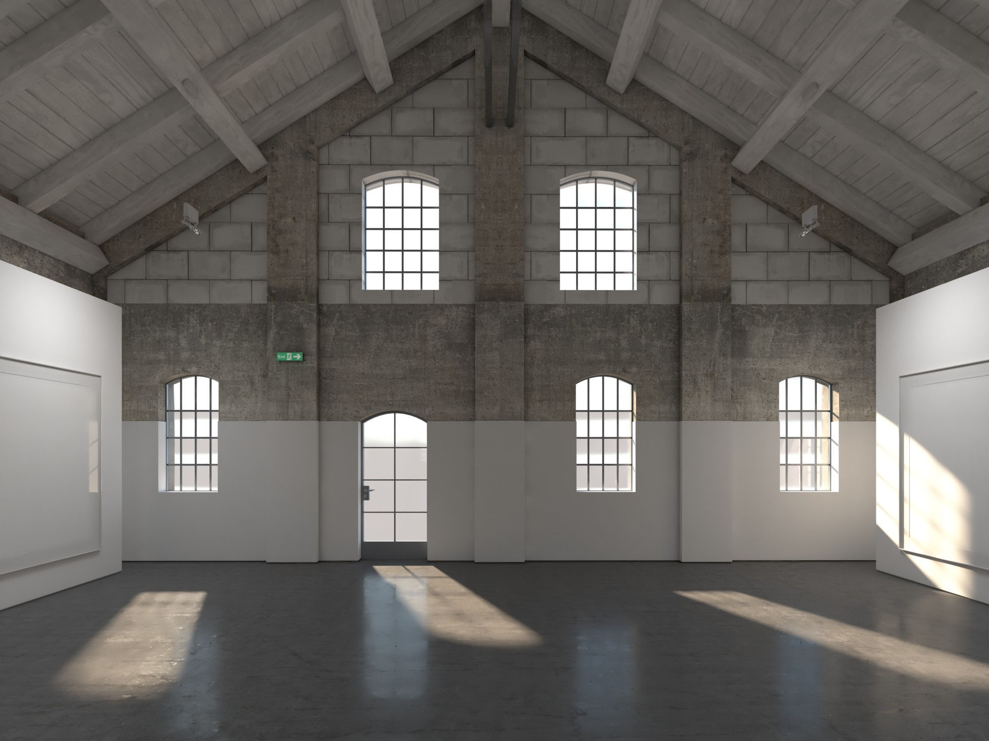 Art Gallery 007 3D model_2