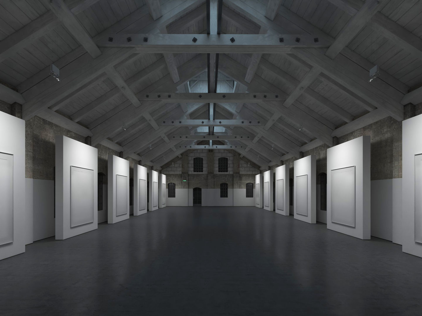 Art Gallery 007 3D model_16