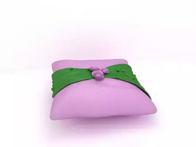 Pink pillow