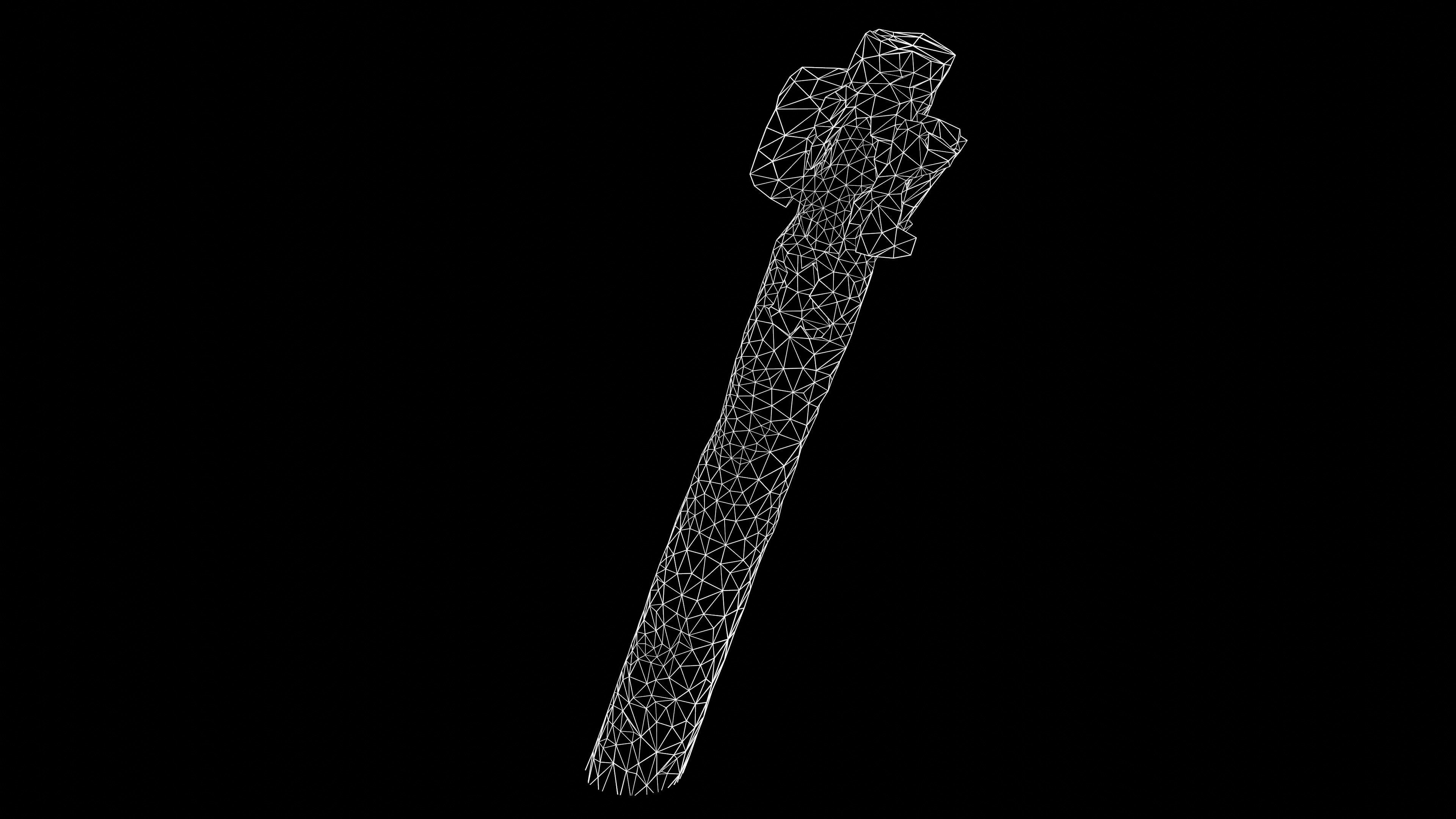 BM-30 Smerch Rocket Missile Photoscan Game Ready Low-poly 3D model_27