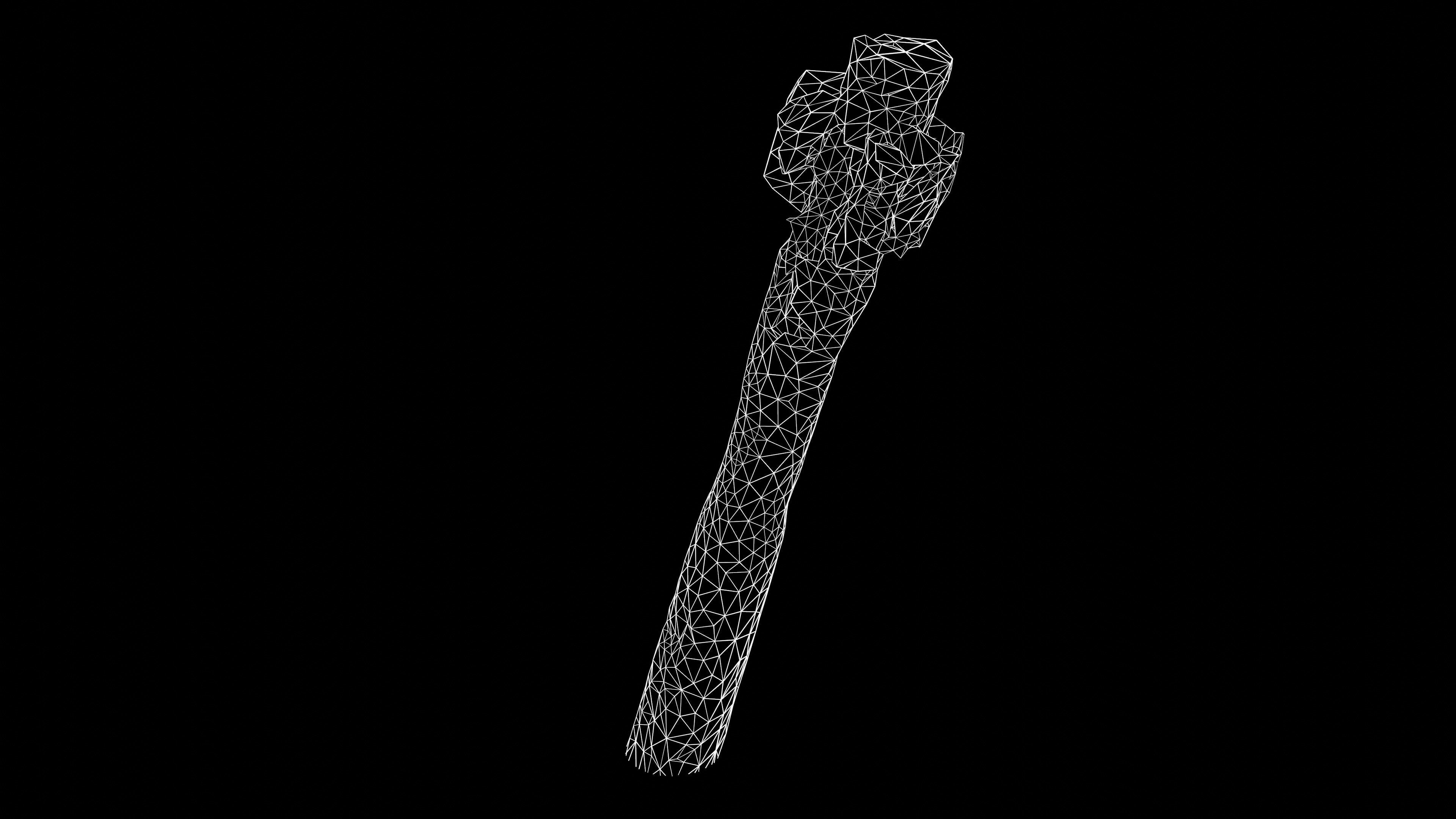 BM-30 Smerch Rocket Missile Photoscan Game Ready Low-poly 3D model_38