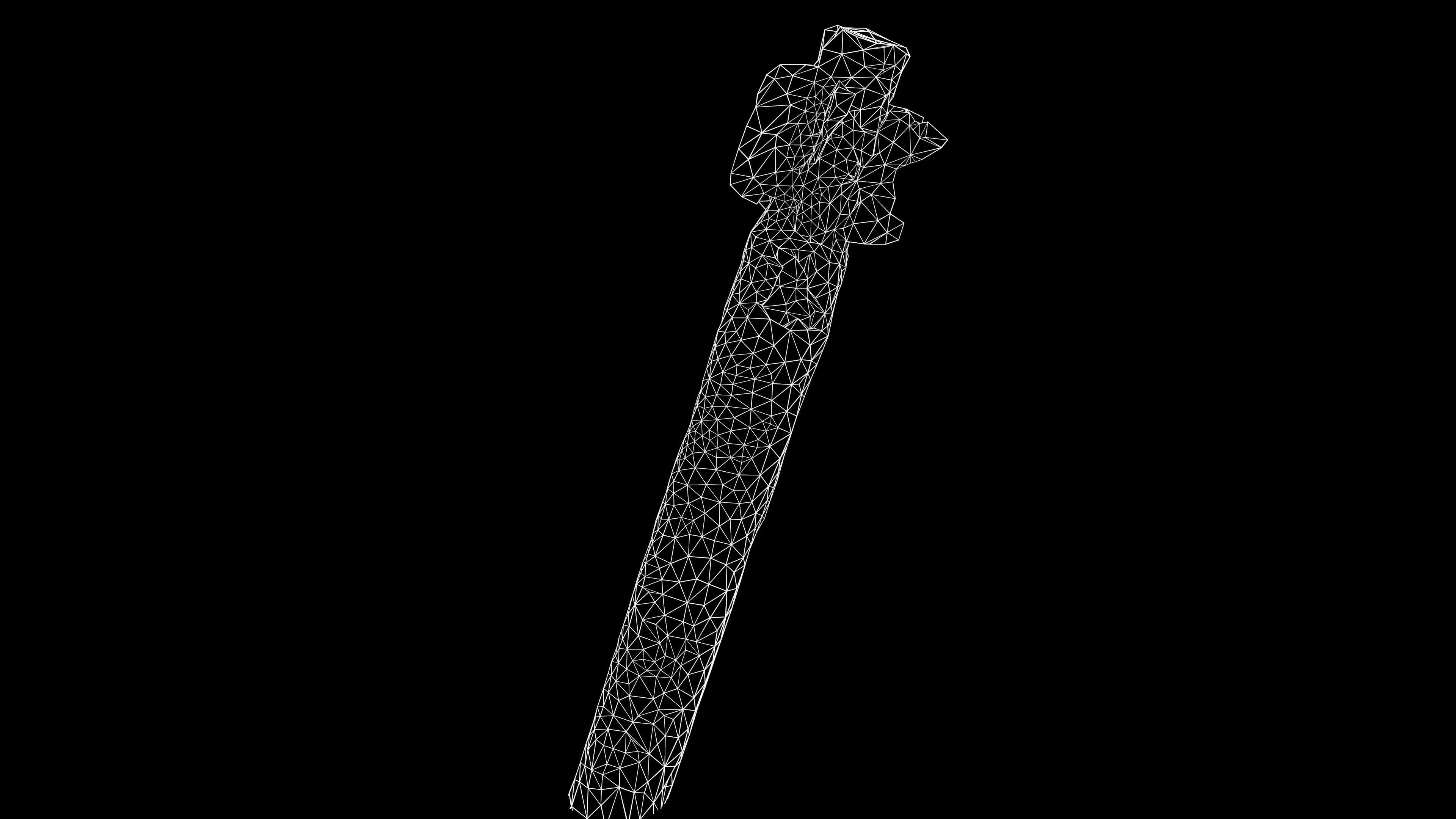 BM-30 Smerch Rocket Missile Photoscan Game Ready Low-poly 3D model_28