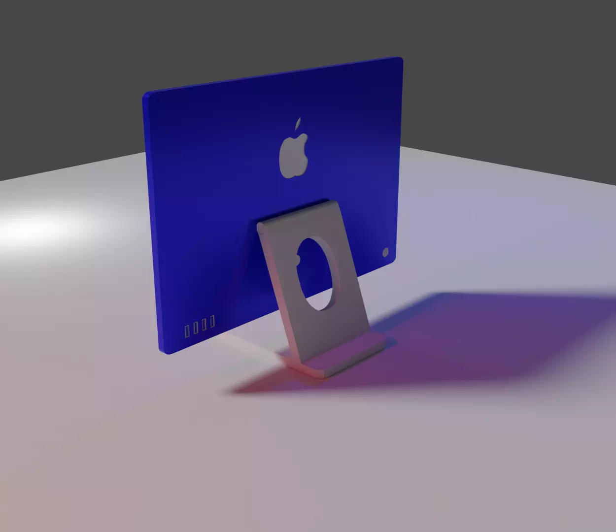Apple iMac 3D model_0