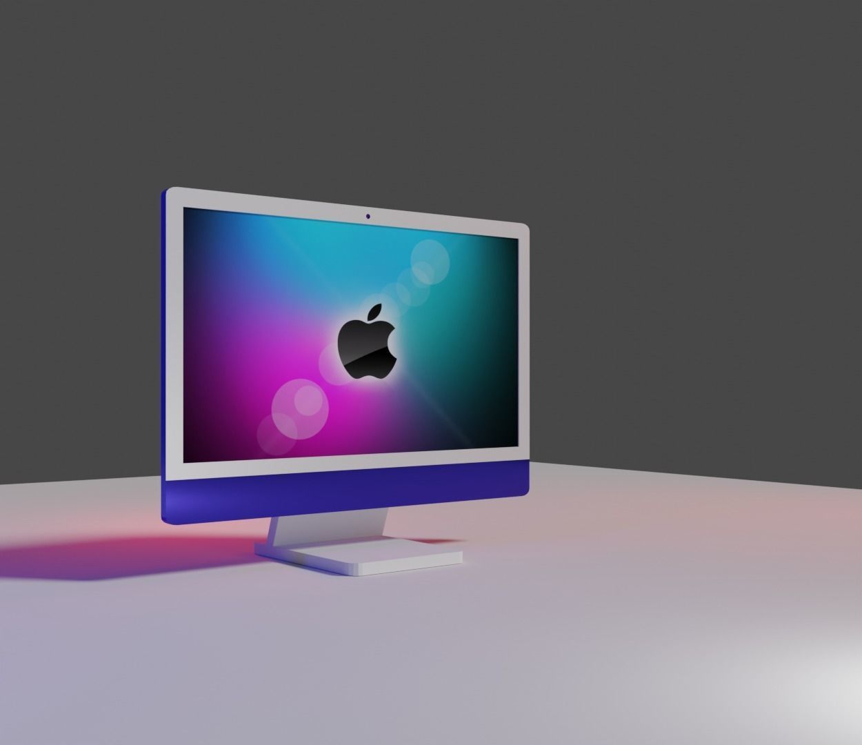 Apple iMac 3D model_1