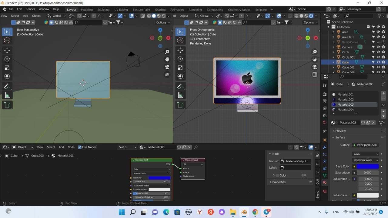 Apple iMac 3D model_2