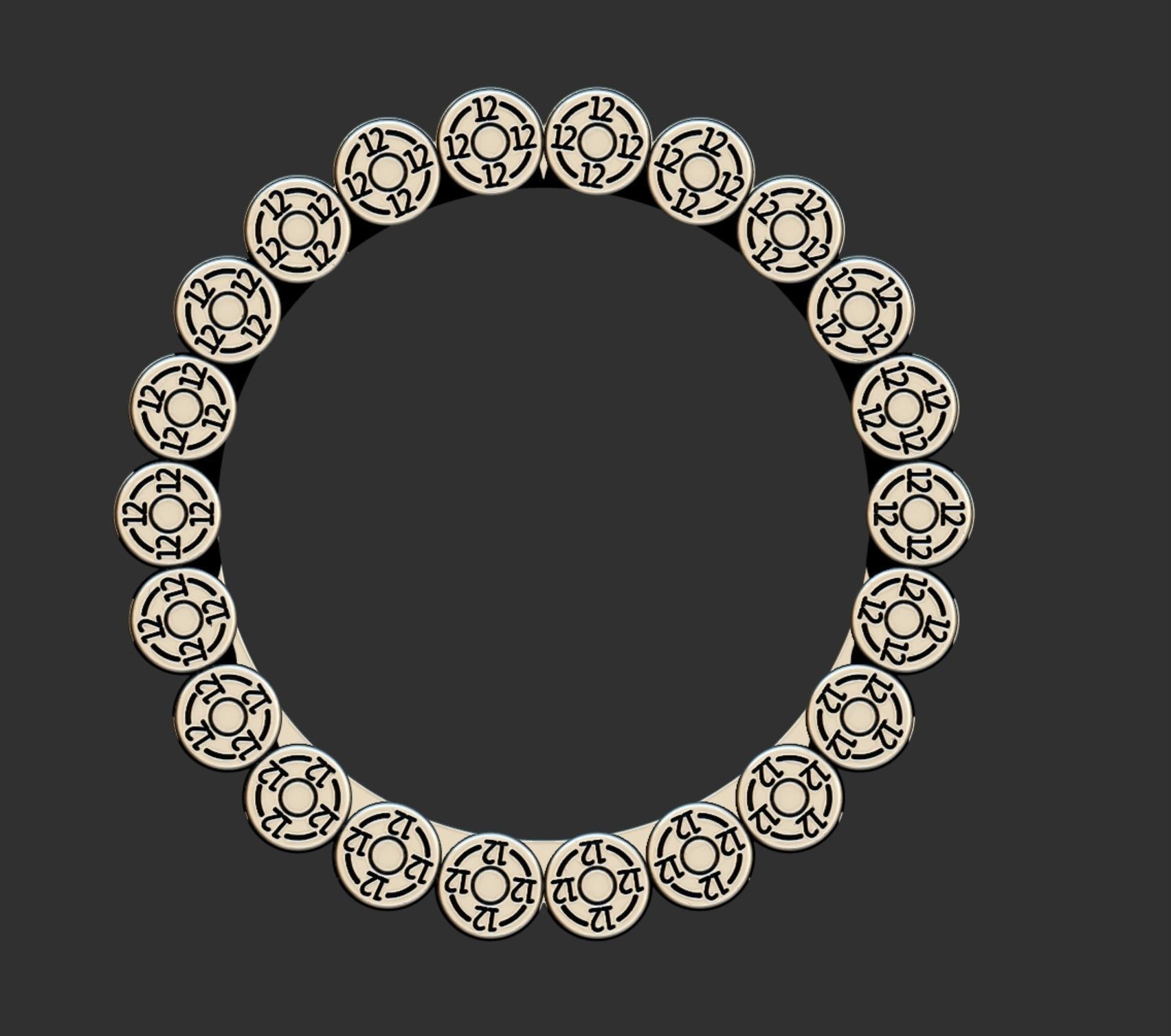 hunter ring 2 3D print model_5