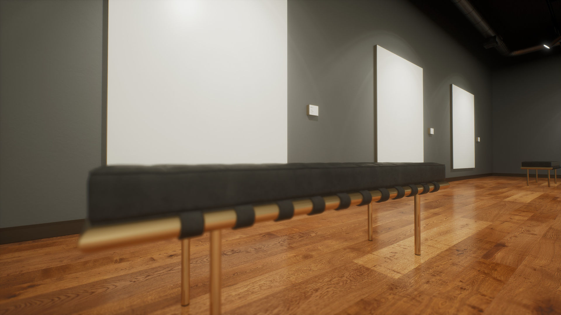 Art Gallery 002 UE4 3D model_4