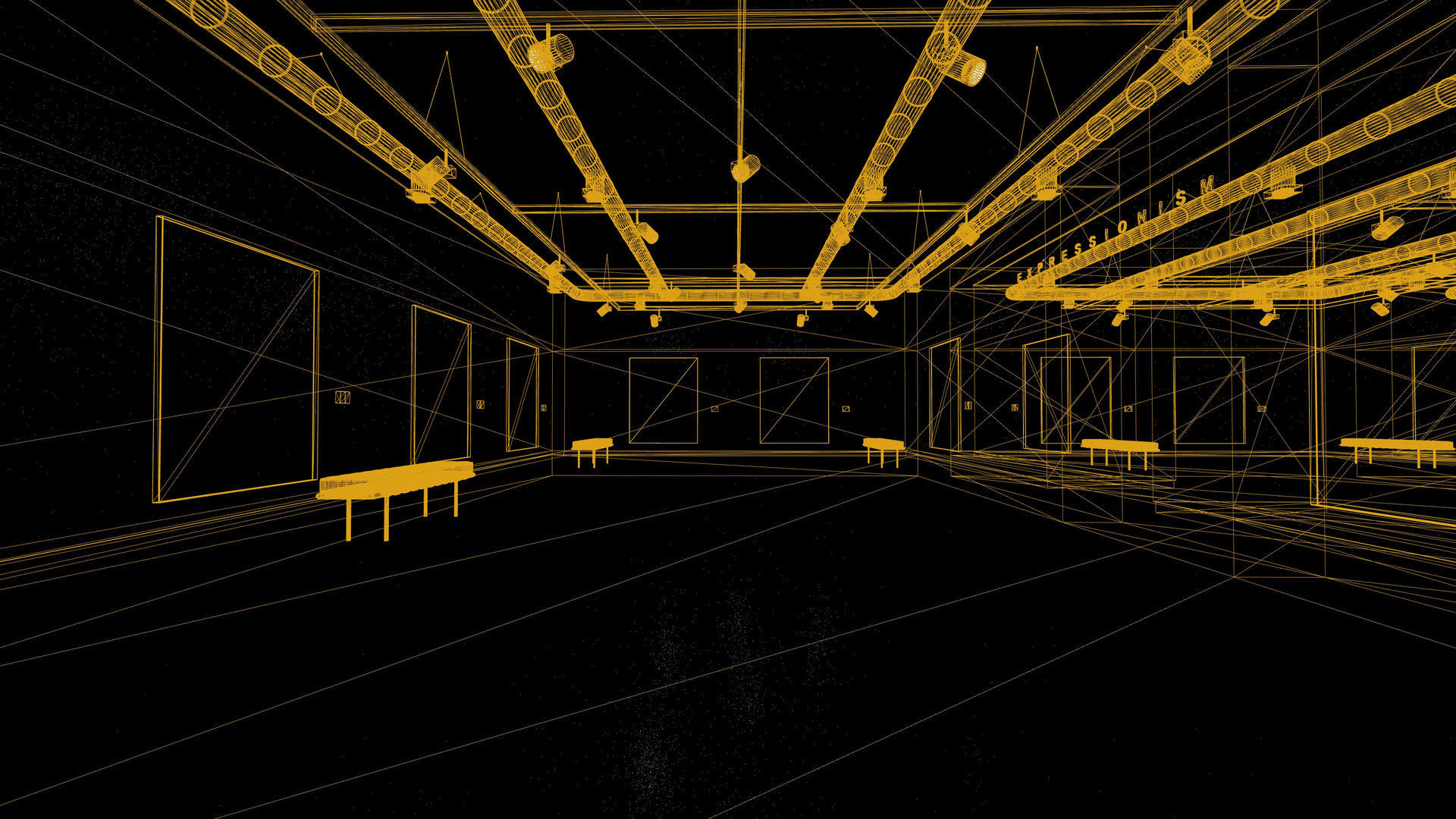 Art Gallery 002 UE4 3D model_18