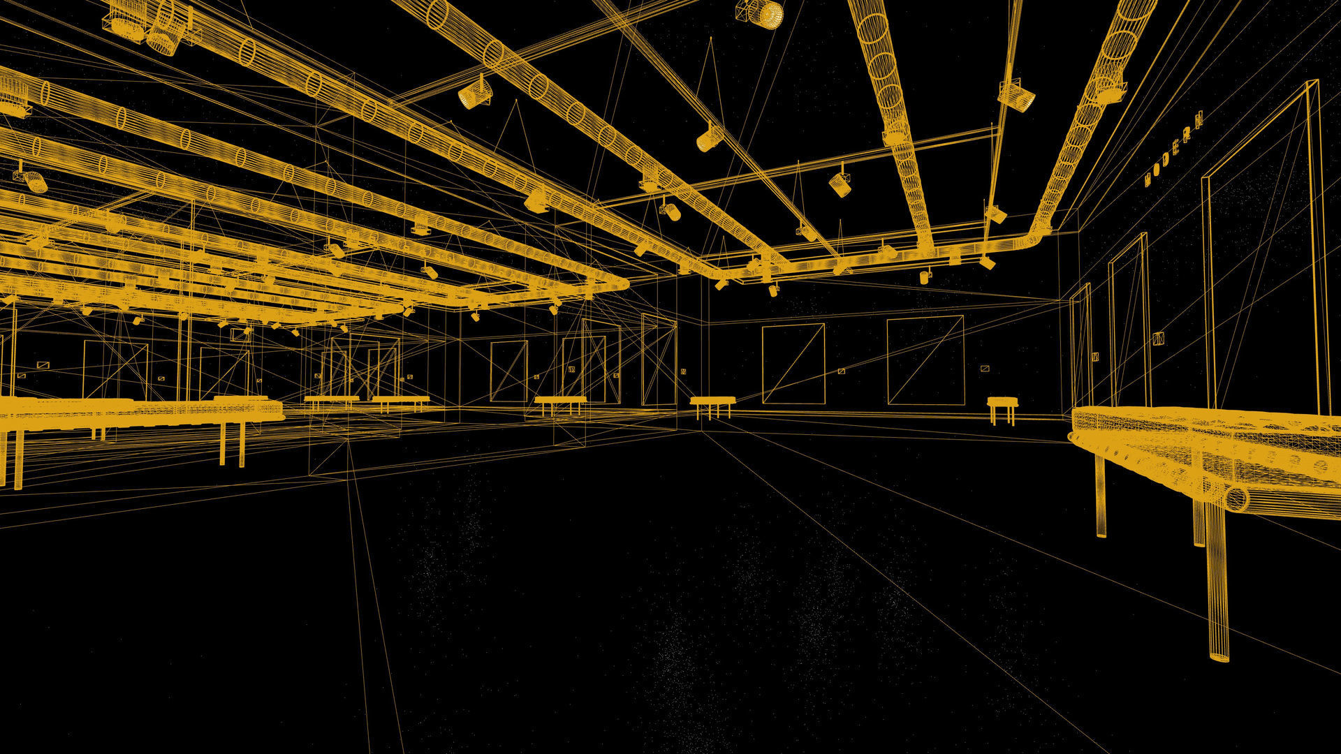 Art Gallery 002 UE4 3D model_21