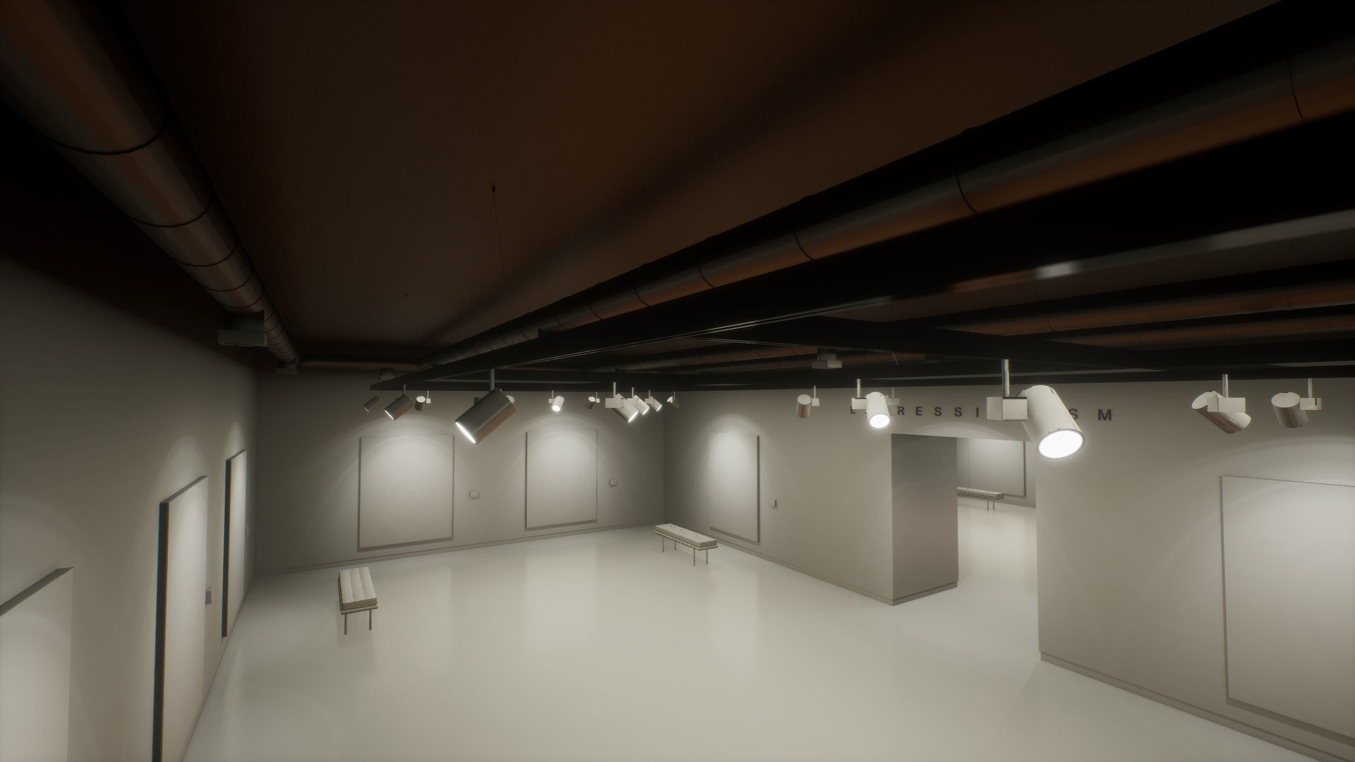 Art Gallery 002 UE4 3D model_16