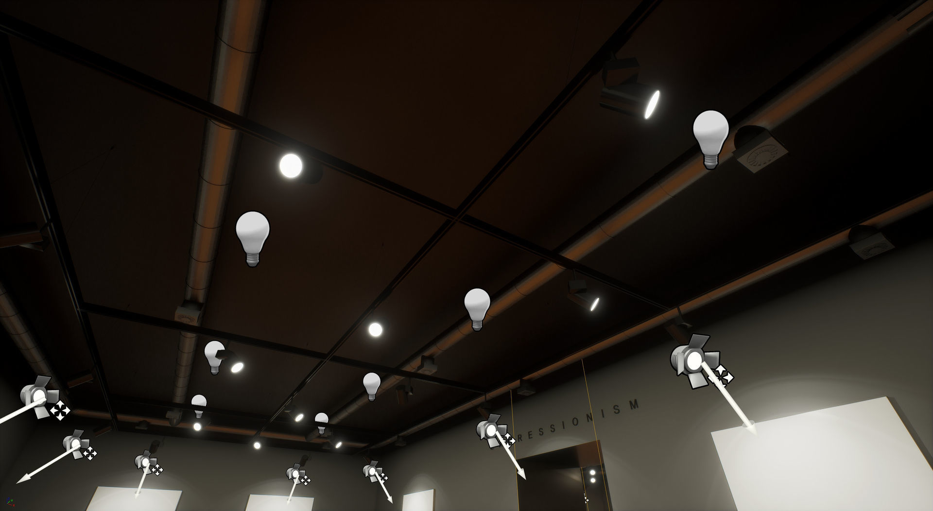 Art Gallery 002 UE4 3D model_25