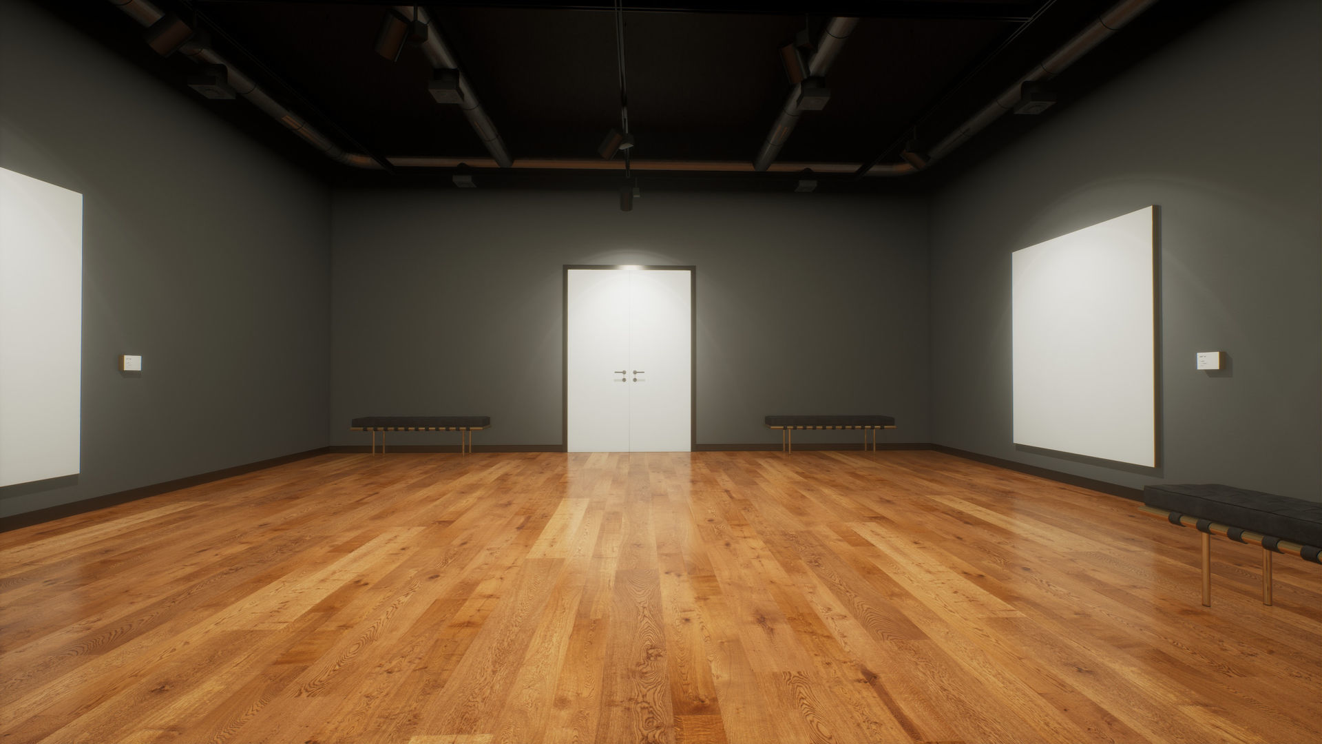 Art Gallery 002 UE4 3D model_9