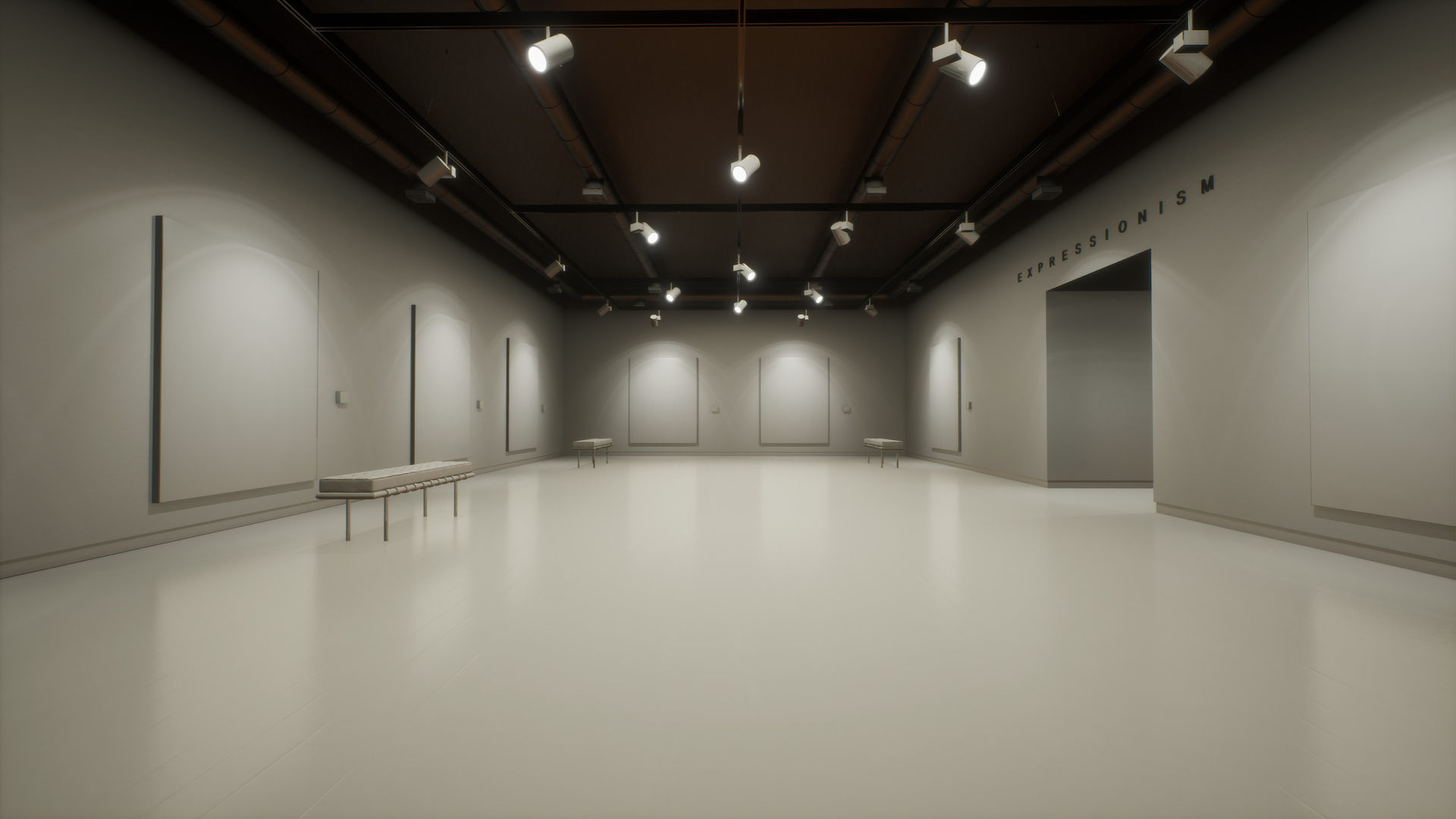 Art Gallery 002 UE4 3D model_15