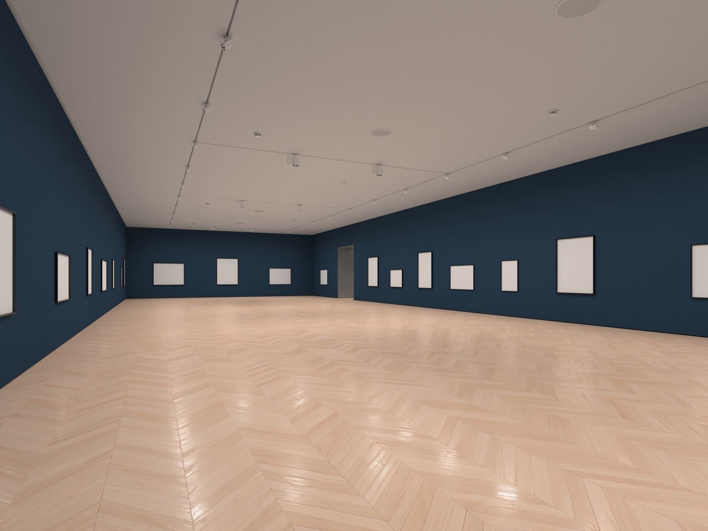 Art Gallery 003 3D model_6