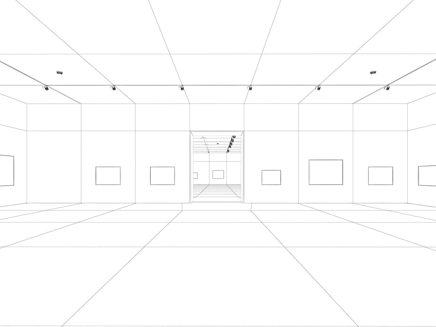 Art Gallery 003 3D model_21